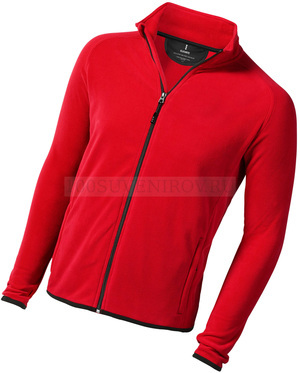 Фото Куртка флисовая "Brossard" мужская, красный, 2XL