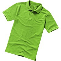 Рубашка-поло Calgary мужская, зеленое яблоко, L