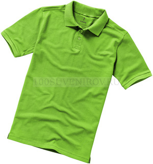 Фото Рубашка-поло Calgary мужская, зеленое яблоко, XL