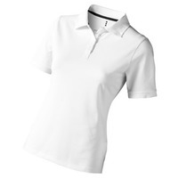 Рубашка-поло "Calgary" женская, белый, XL