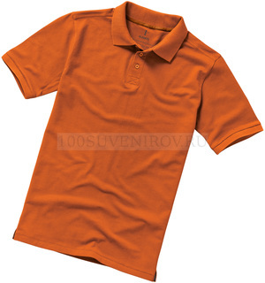Фото Рубашка-поло Calgary мужская, оранжевый, L