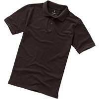 Рубашка-поло Calgary мужская, антрацит, L
