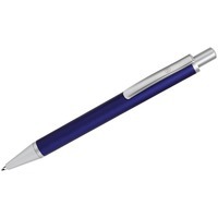 CLASSIC, ручка шариковая, синий/серебристый, металл/пластик