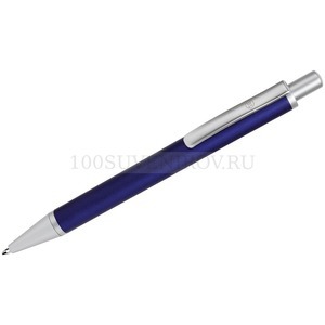 Фото CLASSIC, ручка шариковая, синий/серебристый, металл/пластик