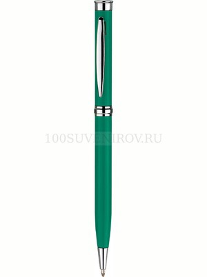 Фото Ручка шариковая «Лозанна» зеленая (зеленый, серебристый)