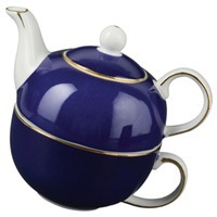 Набор чайный «Эгоист»: чайник на 200 мл, чашка на 220 мл в подарочной упаковке