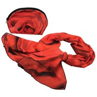 Набор «Роза»: косметичка и шарф на День лесника
