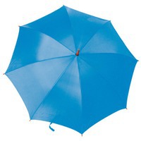 Зонт-трость необычный РАДУГА с деревянной ручкой, полуавтомат, d104 х 89 см. Устойчив к сильным порывам ветра. 
