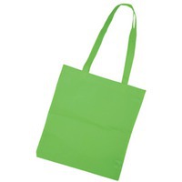 Сумка для шопинга под печать логотипа, 34 х 37 см, длина ручек 50 см., макс. нагрузка 8 кг. , зеленый