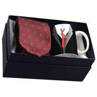 Набор: чашка и галстук «Утро джентльмена»