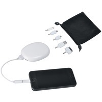 Универсальное зарядное устройство-подставка для смартфона "Handy" (2000мА), 5,8х8,4х2,1см, пластик