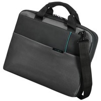 Сумка для ноутбука Qibyte Laptop Bag, темно-серая с черными вставками