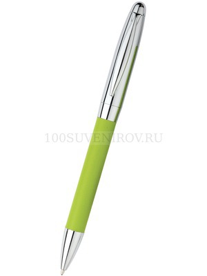 Фото Набор «Рейн»: ручка шариковая, ручка роллер в футляре светло-зеленый (фисташковый)