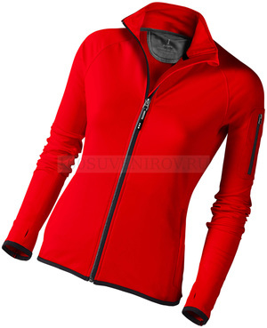 Фото Флисовая куртка "Mani" женская, красный «Elevate», S