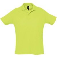 Рубашка поло мужская SUMMER 170 «зеленое яблоко» S
