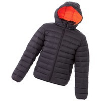 Куртка мужская Vilnius Man с капюшоном, XL, серый, оранжевый, XL