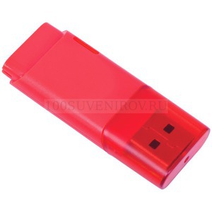Фото USB flash-карта "Osiel" (8Гб),красный, 5,1х2,2х0,8см,пластик