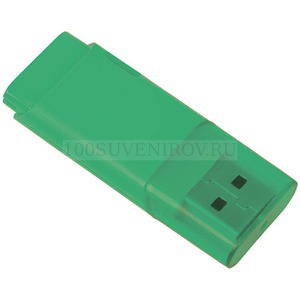 Фото Зеленая USB flash-карта из пластика Osiel 8Гб