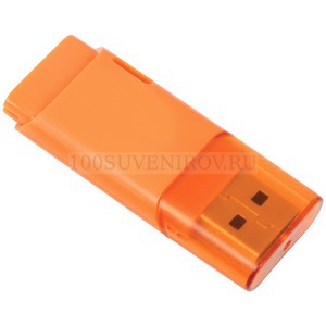Фото USB flash-карта "Osiel" (8Гб),оранжевый, 5,1х2,2х0,8см,пластик