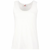 Майка женская "Lady-Fit Valueweight Vest", белый_XL, 100% хлопок, 160 г/м2