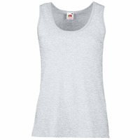 Майка женская "Lady-Fit Valueweight Vest", серо-лиловый_XL, 100% хлопок, 160 г/м2