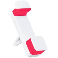 Держатель пластиковый для телефона HOLDER, белый с красным