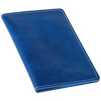 Бумажник синий из кожи водителя APACHE
