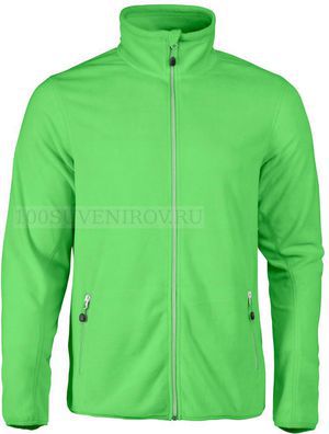 Фото Дизайнерская мужская куртка TWOHAND зеленое яблоко под шелкографию, размер XL