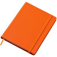 Блокнот оранжевый из картона А6 RAINBOW M