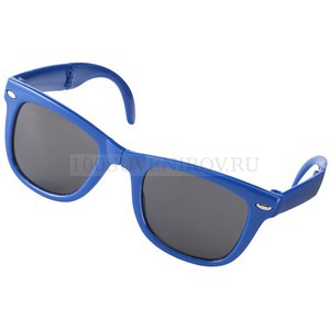 Фото Солнцезащитные очки синие из пластика SUN RAY складные, синий