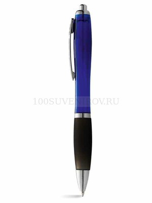 Фото Шариковая ручка синяя из пластика NASH, черные чернила