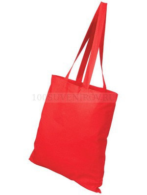 Фото Хлопковая сумка красная из хлопка CAROLINA
