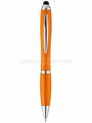 Фото Ручка-стилус шариковая "Nash", оранжевый