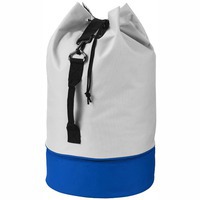 Рюкзак-вещмешок летний для девушек Dipp, серый/ярко-синий и backpack тканевый для девушек