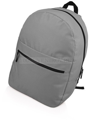Фото Серый рюкзак VANCOUVER под термотрансфер с мягкой спинкой, 27 л, 35 х 17 х 45 см, макс. нагрузка 10 кг