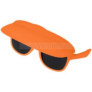 Фото Оранжевые очки с козырьком MIAMI