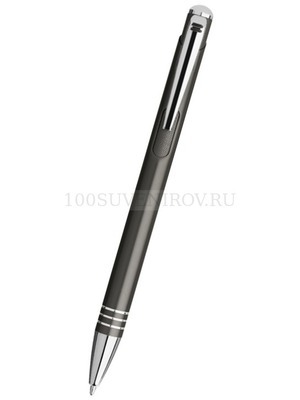 Фото Шариковая ручка Izmir (темно-серый, серебристый)