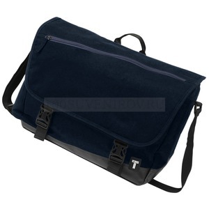 Фото Темно-синяя современная сумка для ноутбука 17