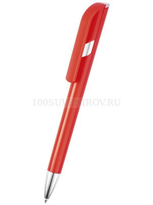 Фото Дешевая шариковая ручка "АТЛИ", красный под тампопечать