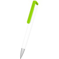 Ручка-подставка "Кипер", белый/зеленое яблоко