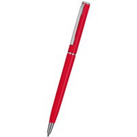 Ручка шариковая красная из металла "НАВАРРА"