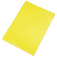 Папка- уголок, для формата А4 (220х305 мм), плотность 180 мкм, желтая