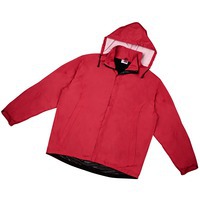 Ветровка мужская красная с капюшоном WIND, XL