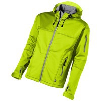 Фотка Куртка софтшел Match мужская, св.зеленый/серый от торговой марки Слазенгер