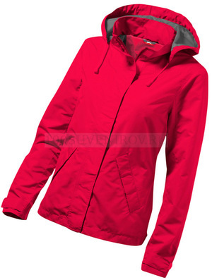 Фото Женская куртка красная TOP SPIN под термотрансфер, размер M