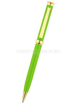 Фото Шариковая ручка зеленая "ГОЛД СОЙЕР" для тампопечати