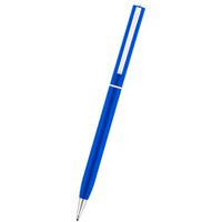 Ручка металлическая синяя шариковая "АТРИУМ"