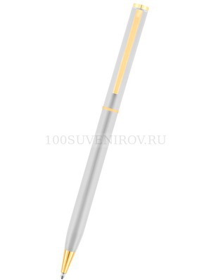 Фото Шариковая ручка серебристая "ЖАКО" с гравировкой
