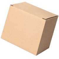 Коробка для кружки, крафт, 11,7 х 8,5 х 10 см и подарочный мешочек
