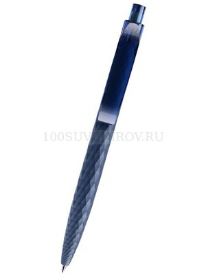 Фото Шариковая ручка синяя QS 01 PRT софт-тач